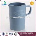 Wholesale blue ceramic pitcher for watering flower cheap price